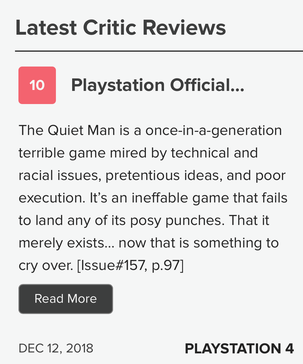 Quiet Man